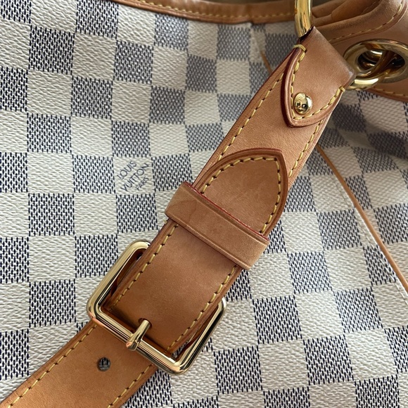 EEUC Authentic Louis Vuitton Damier Azur Galleria - Picture 16 of 16
